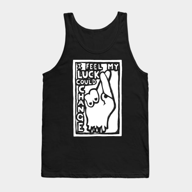 Lucky - Radiohead Illustrated Lyrics - Inverted. Tank Top by bangart